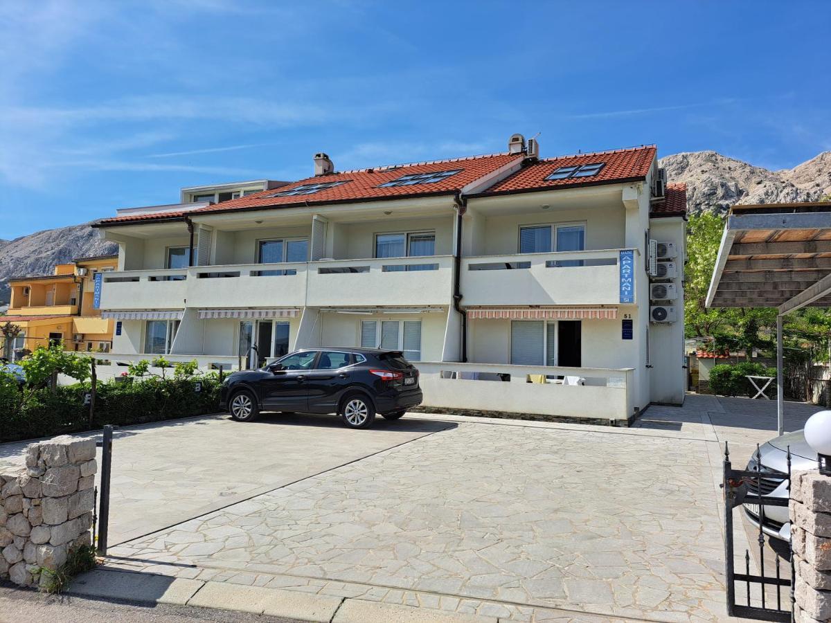 Apartments Fran Baška Eksteriør billede